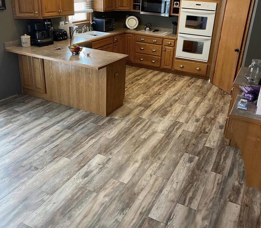 Flooring install