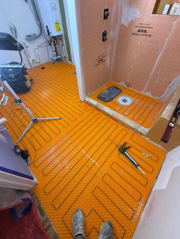 Flooring install